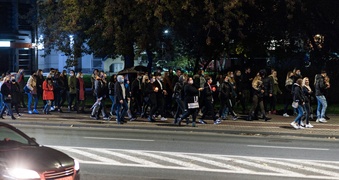 #Piekłokobiet. Policjanci utrudniali protestowanie