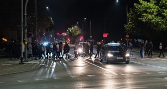#Piekłokobiet. Policjanci utrudniali protestowanie
