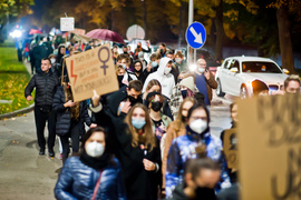 Kolejny protest w Elblągu. zdjęcie nr 232143