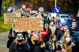 Kolejny protest w Elblągu. \"Będziemy walczyć do skutku\"