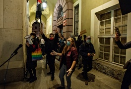 Elblążanie znów wyszli na ulice.\"Solidarność naszą bronią\"