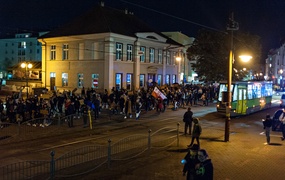 Elblążanie znów wyszli na ulice.\"Solidarność naszą bronią\"