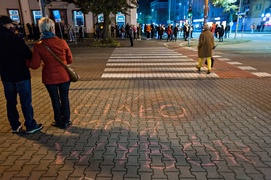Elblążanie znów wyszli na ulice.\"Solidarność naszą bronią\"