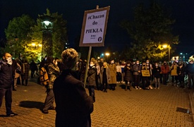 Elblążanie znów wyszli na ulice.\"Solidarność naszą bronią\"