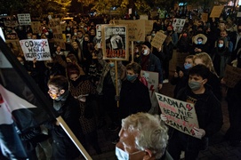 Elblążanie znów wyszli na ulice.\"Solidarność naszą bronią\"