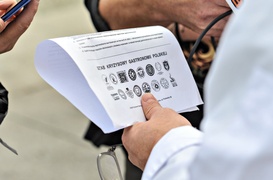 Gastronomia z czarną polewką dla rządu