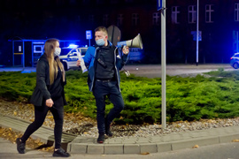 Kolejny protest w Elblągu, tym razem z udziałem Marty Lempart