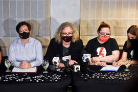 Kolejny protest w Elblągu, tym razem z udziałem Marty Lempart