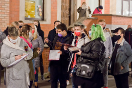 Kolejny protest w Elblągu, tym razem z udziałem Marty Lempart