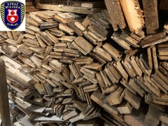 Palił w piecu odpadami