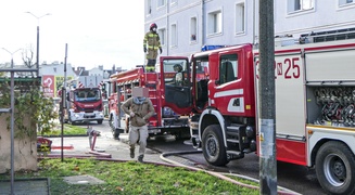 Pożar na Różanej