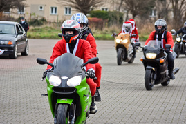 \"Motomikołajowy\" przejazd w szczytnym celu