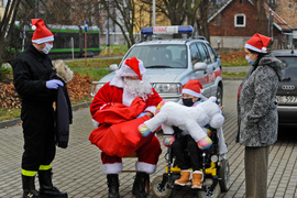 Strażacki Mikołaj spełnia marzenia