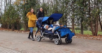 Wózki spacerowe z USA przybyły do Przedszkola i Żłobka Mały Europejczyk w Elblągu