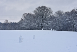 Zimowa armia bałwanów