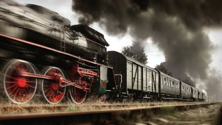 5. Lokomotywa Oi 49 ciągnąca pociąg BARKAS. MŁYNARY  Fot. jarjar69   (2008)