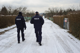 Policja szuka bezdomnych w czasie mrozów. „Przyjmują pomoc bardzo rzadko”